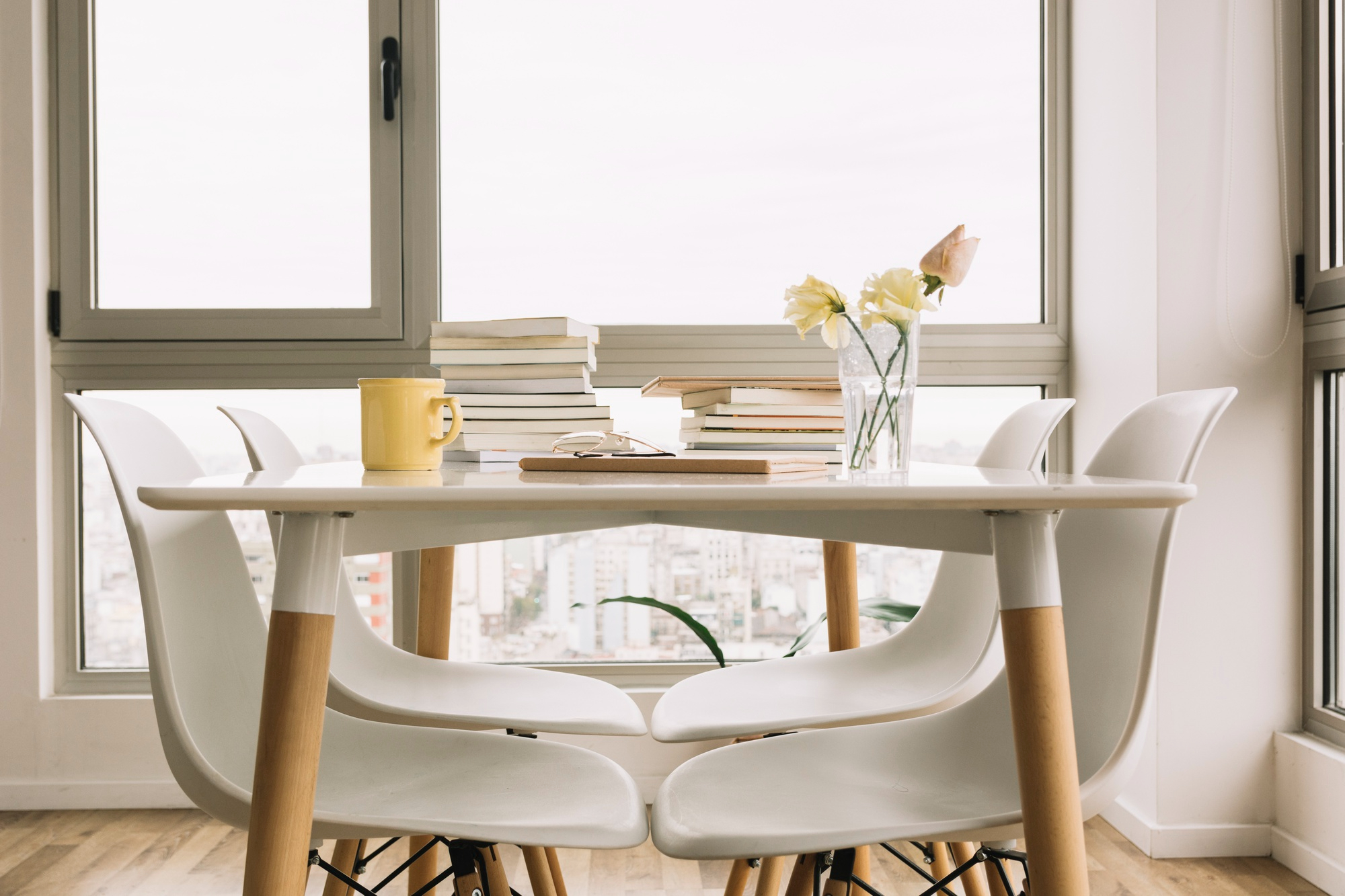 Mesa de comedor vivienda vacacional