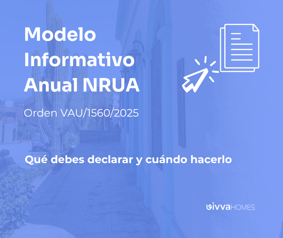 Modelo informativo NRUA 2026, Alquiler Vacacional; Vivienda Vacacional; Tenerife, Gestión de Viviendas Vacacional en Tenerife